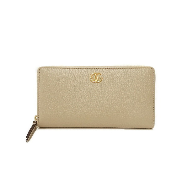 Gucci Leather Marmont Long Wallet Zip GG - Picture 1 of 5